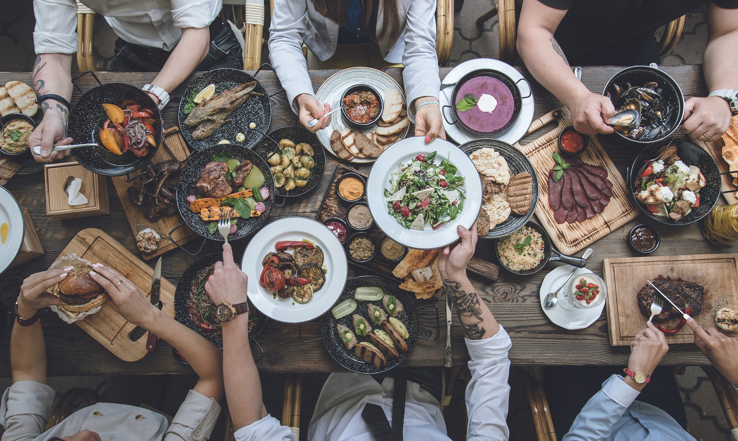 Feeding connections